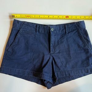 Old Navy Shorts 4 Women’s Regular Size Orange Chino Everyday Short Pockets Logo